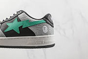 A Bathing Ape Bape Sta Low Grey Green 1H70-291-002 - 5