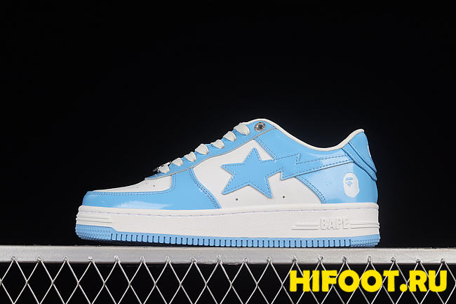 A Bathing Ape Bape Sta Low Blue  001FWH701001_SAX_A - 1