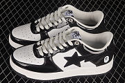 A Bathing Ape Bape Sta Low Black 001FWH701001_BLK_A - 1