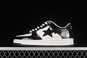 A Bathing Ape Bape Sta Low Black 001FWH701001_BLK_A - 4