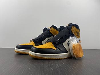 Air Jordan 1 High OG Yellow Toe 555088-711 