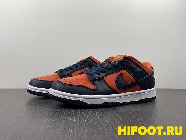 Nike Dunk Low SP Champ Colors University Orange Marine (2020) CU1727-800 - 1