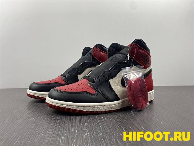 Jordan 1 Retro High Bred Toe  555088-610 - 1