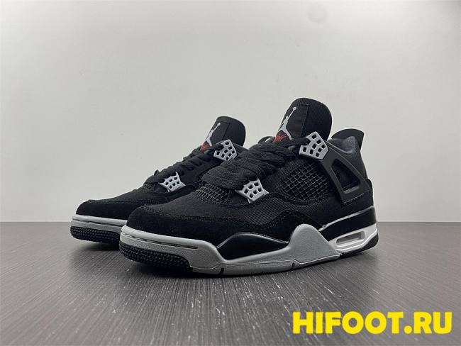 Jordan 4 Retro SE Black Canvas DH7138-006 - 1