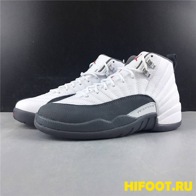 Jordan 12 Retro White Dark Grey 130690-160 - 1