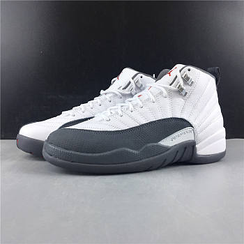 Jordan 12 Retro White Dark Grey 130690-160