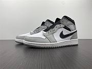 Jordan 1 Mid Light Smoke Grey Anthracite  554724-078 - 1