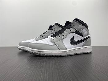 Jordan 1 Mid Light Smoke Grey Anthracite  554724-078