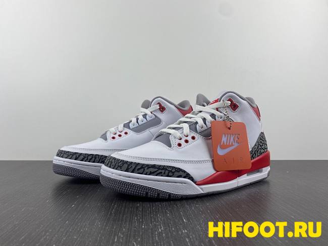 Jordan 3 Retro Fire Red (2022)  DN3707-160 - 1