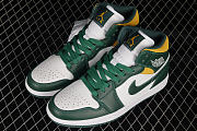 Jordan 1 Mid Sonics (2021)  554724-371 - 1