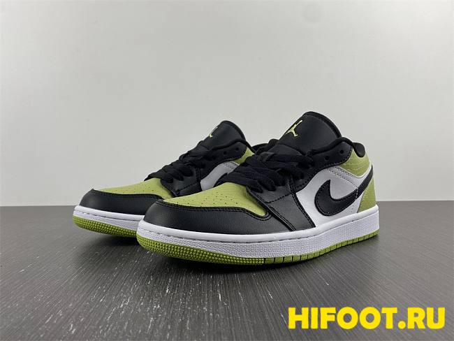 Jordan 1 Low Snakeskin Vivid Green  DX4446-301 - 1