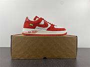 L0u1s Vu1tton Nike Air Force 1 Low red - 1