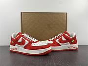 L0u1s Vu1tton Nike Air Force 1 Low red - 2