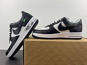 L0u1s Vu1tton Nike Air Force 1 Low Black - 4