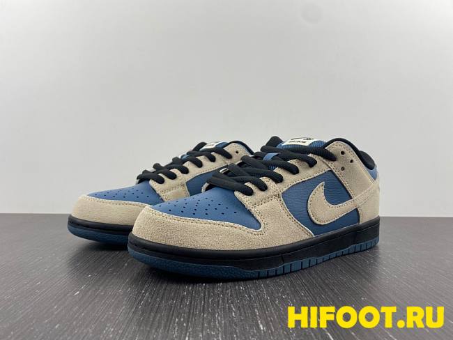 Nike SB Dunk Low Light Cream Thunderstorm  BQ6817-200 - 1