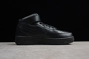 Nike Air Force 1 Mid '07 Triple Black (2021)  315123-001 - 4