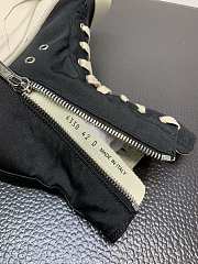 Rick Owens Abstract High Top Black Milk  - 5