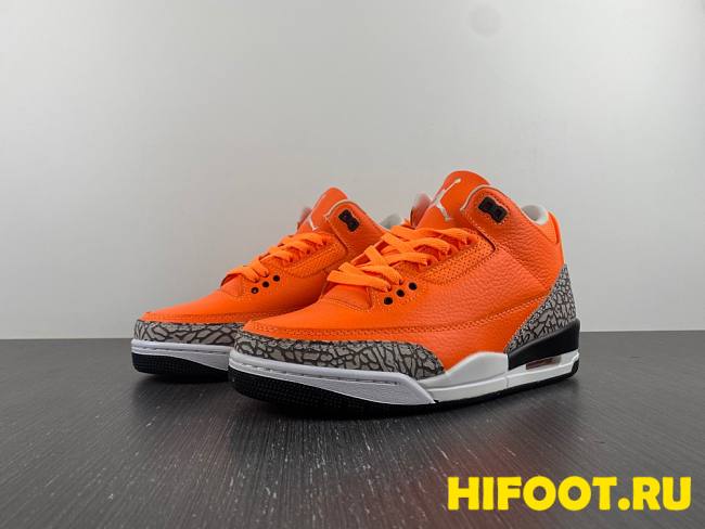 Air Jordan 3 Retro Orange CT8532-801 - 1