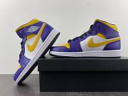 Jordan 1 Mid Lakers 2022 DQ8426-517 - 1