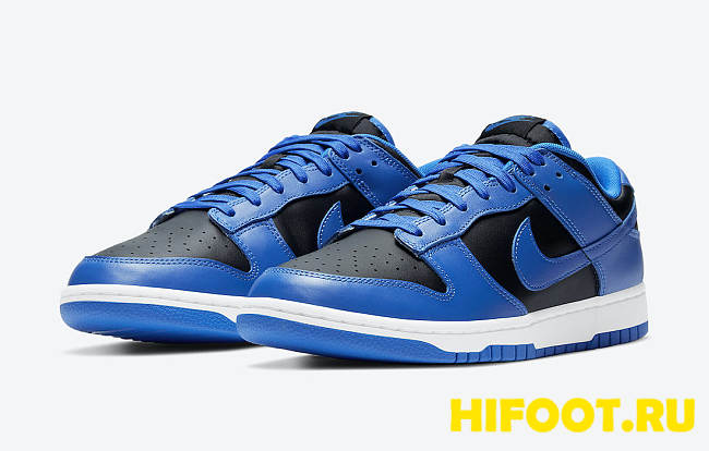 Nike Dunk Low Retro Black Hyper Cobalt (2021)  DD1391-001 - 1