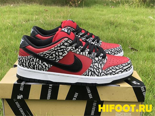 Nike SB Dunk Low Supreme Red Cement  313170-600 - 1