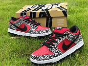 Nike SB Dunk Low Supreme Red Cement  313170-600 - 6