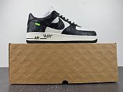 L0u1s Vu1tton Nike Air Force 1 black  - 5