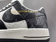 L0u1s Vu1tton Nike Air Force 1 black  - 2