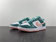 Nike Dunk Low Snakeskin Washed Teal Bleached Coral DR8577-300 - 1