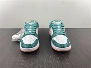 Nike Dunk Low Snakeskin Washed Teal Bleached Coral DR8577-300 - 2