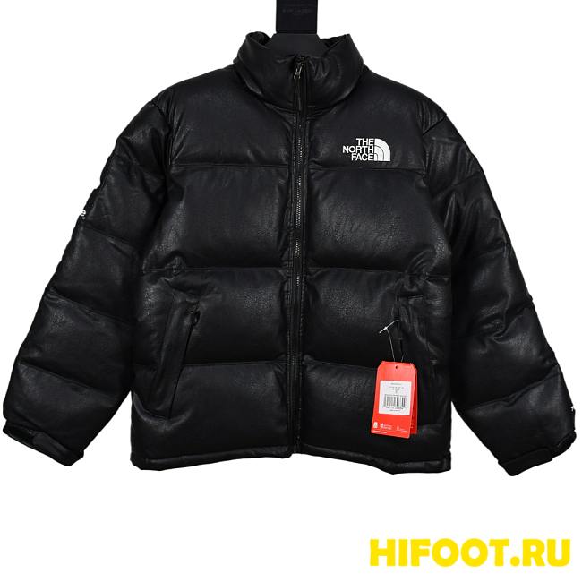 Supreme x The North Face 17fw Leather Nuptse Jacket  - 1