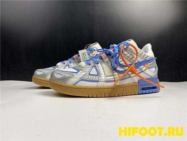 Nike Air Rubber Dunk Off-White UNC CU6015-100  - 1