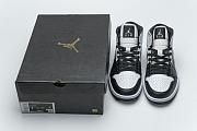 Air Jordan 1 Mid White Shadow 554724-073 - 3