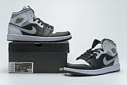 Air Jordan 1 Mid White Shadow 554724-073 - 2