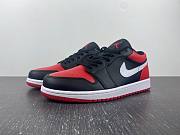 Air Jordan 1 Low Alternate Bred Toe 553558-066 - 1