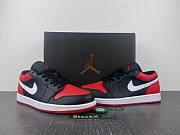 Air Jordan 1 Low Alternate Bred Toe 553558-066 - 4