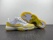 Air Jordan 11 Low Yellow Snakeskin Wmns AH7860-107 - 2