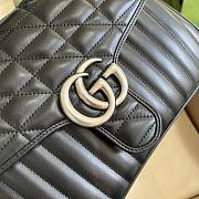 Gvcci GG Marmont small top handle bag 498110 27X19x10.5CM - 2