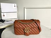 Gvcci GG Marmont small matelasse shoulder bag 443497 26x15x7cm - 1