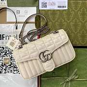 Gvcci Marmont whtie  443497 26*15*7cm - 1