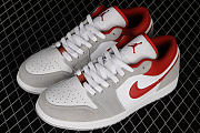 Jordan 1 Low SE Light Smoke Grey Gym Red DC6991-016 - 1