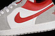 Jordan 1 Low SE Light Smoke Grey Gym Red DC6991-016 - 2