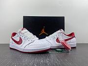 Jordan 1 Retro Low White Varsity Red 705329-101 - 3