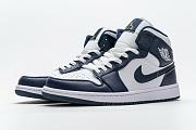 Air Jordan 1 Mid Obsidian 554724-17 - 1