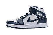 Air Jordan 1 Mid Obsidian 554724-17 - 4