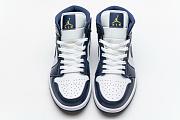 Air Jordan 1 Mid Obsidian 554724-17 - 3