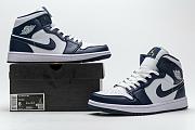 Air Jordan 1 Mid Obsidian 554724-17 - 2