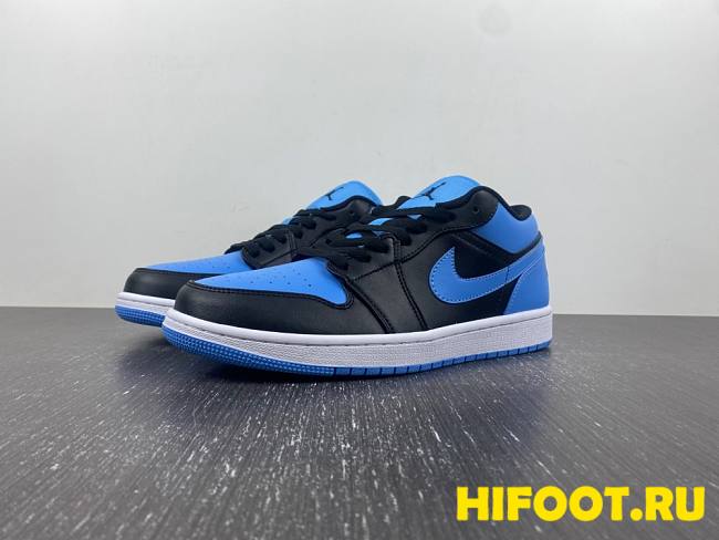 Air Jordan 1 Low University Blue 553558-041 - 1