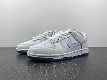 Dunk Low  White Grey Teal FD9911-101