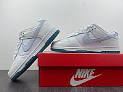 Dunk Low  White Grey Teal FD9911-101 - 4